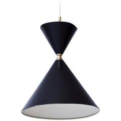 1950s Diabolo Ceiling Lamp Attributed to Karlby