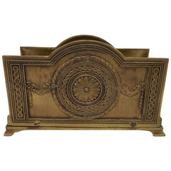 1960s, Italian Bronze Letter Holder