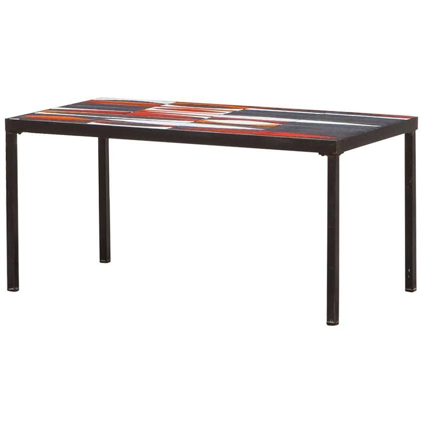 Rare Roger Capron Coffee Table 'b' by Vallauris