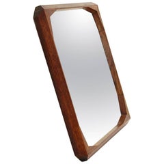 faceted frame mirror by Dino Cavalli for Tredici and c
