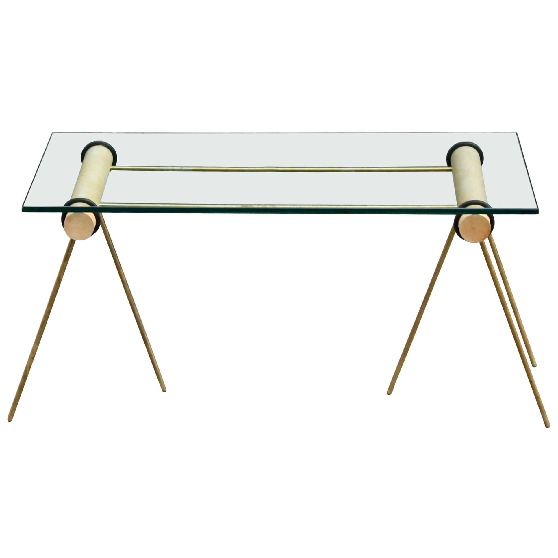 Carl Auböck II Model #3907 1950s Glass Lounge Table