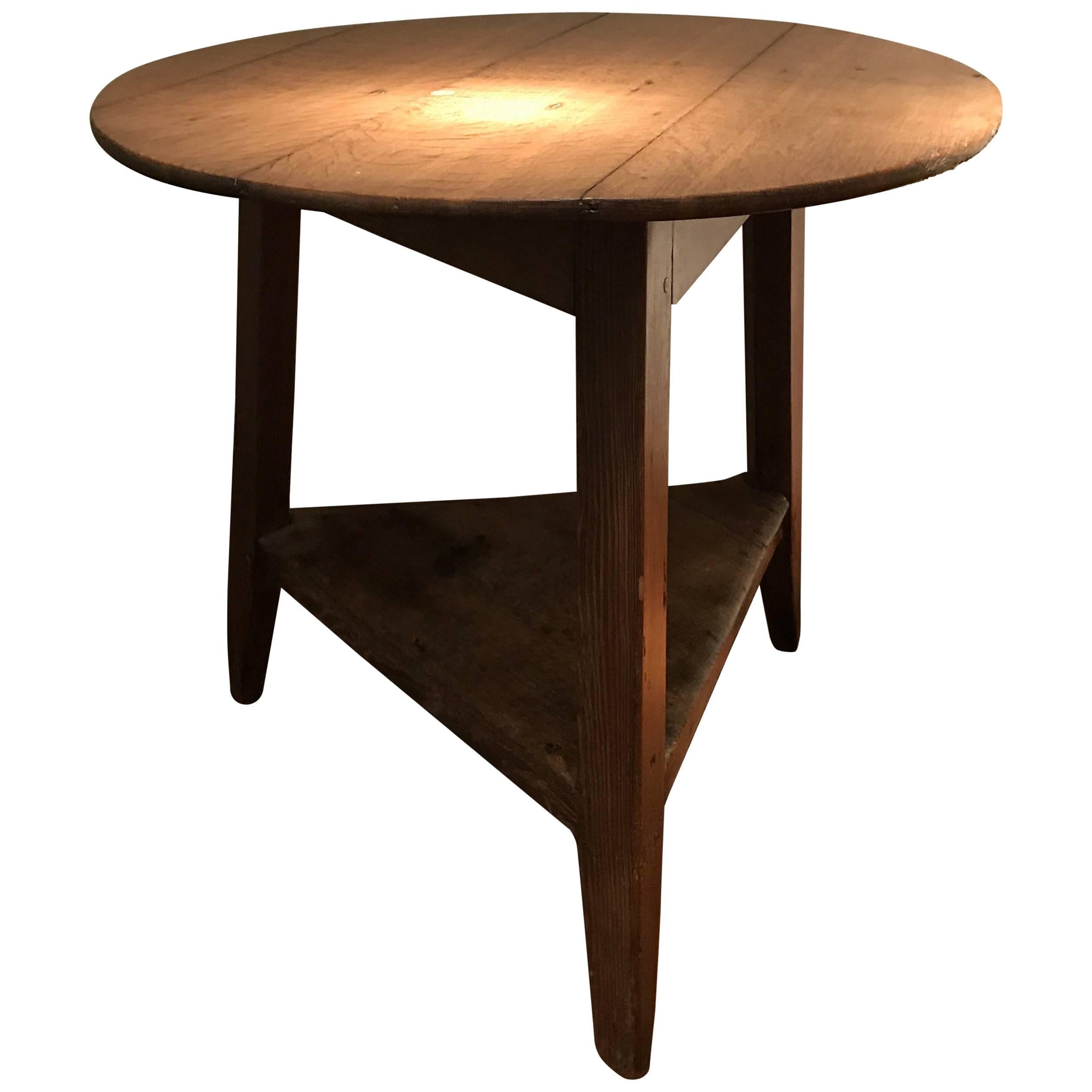 English Bleached Cricket Table