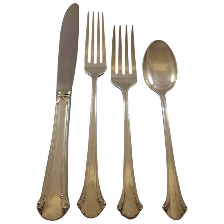 Best Deal for 48 Piece gold silverware set for 12, Stainless Steel