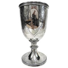 George Angell, London, 1859 Sterling Goblet