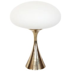 Mid-Century Mushroom Brass Lamp by Bill Curry for Laurel 11