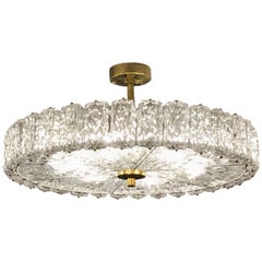 Italian Murano Glass Light Fixture