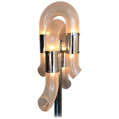Floor Lamp by Aldo Nason for Mazzega Murano, Italy, 1970s 4