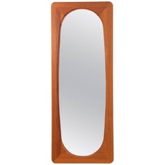 Vintage Danish Modern Teak Mirror