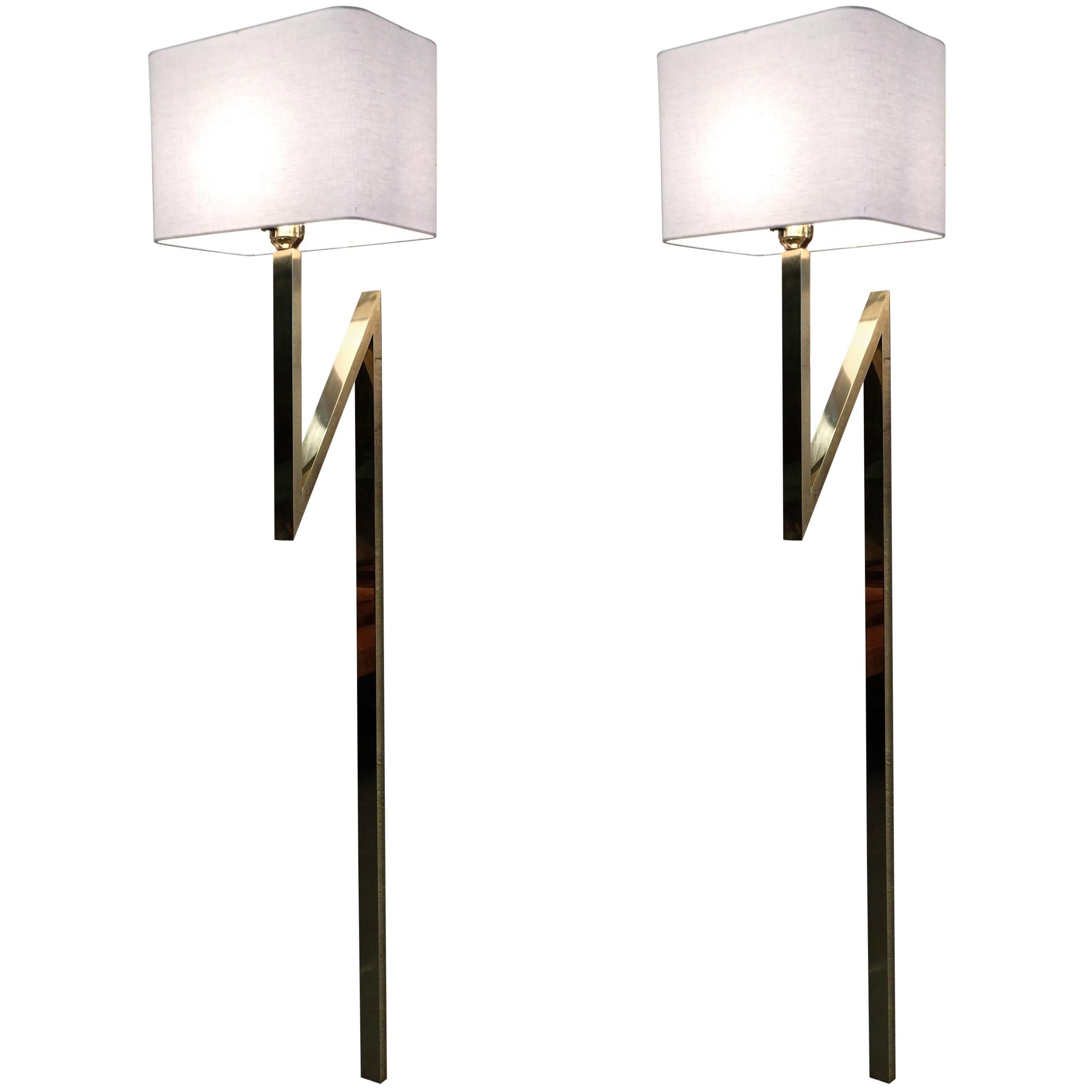 Stunning Brass Wall Lights Sconces For Sale