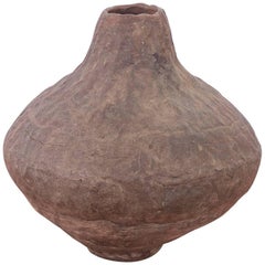 Earthenware Art Pottery Coil Vase