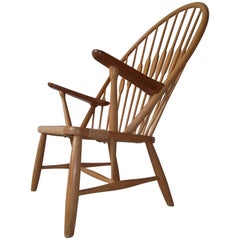 Hans Wegner Johannes Hansen Peacock Chair Copenhagen, Denmark 9
