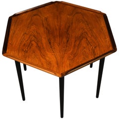 Rare Danish Mid-Century Rosewood Side Table 4