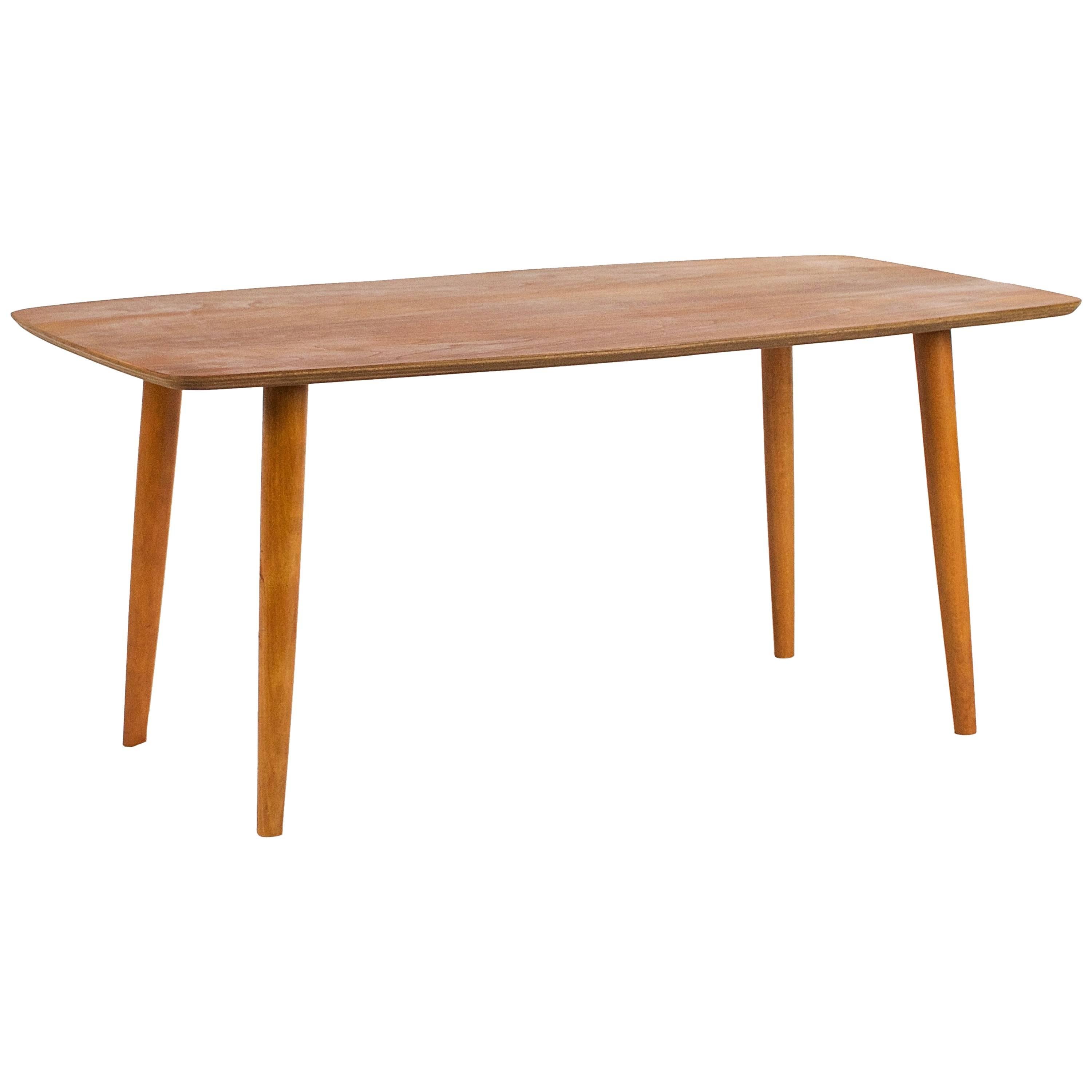 Vintage Danish Teak Coffee Table For Sale