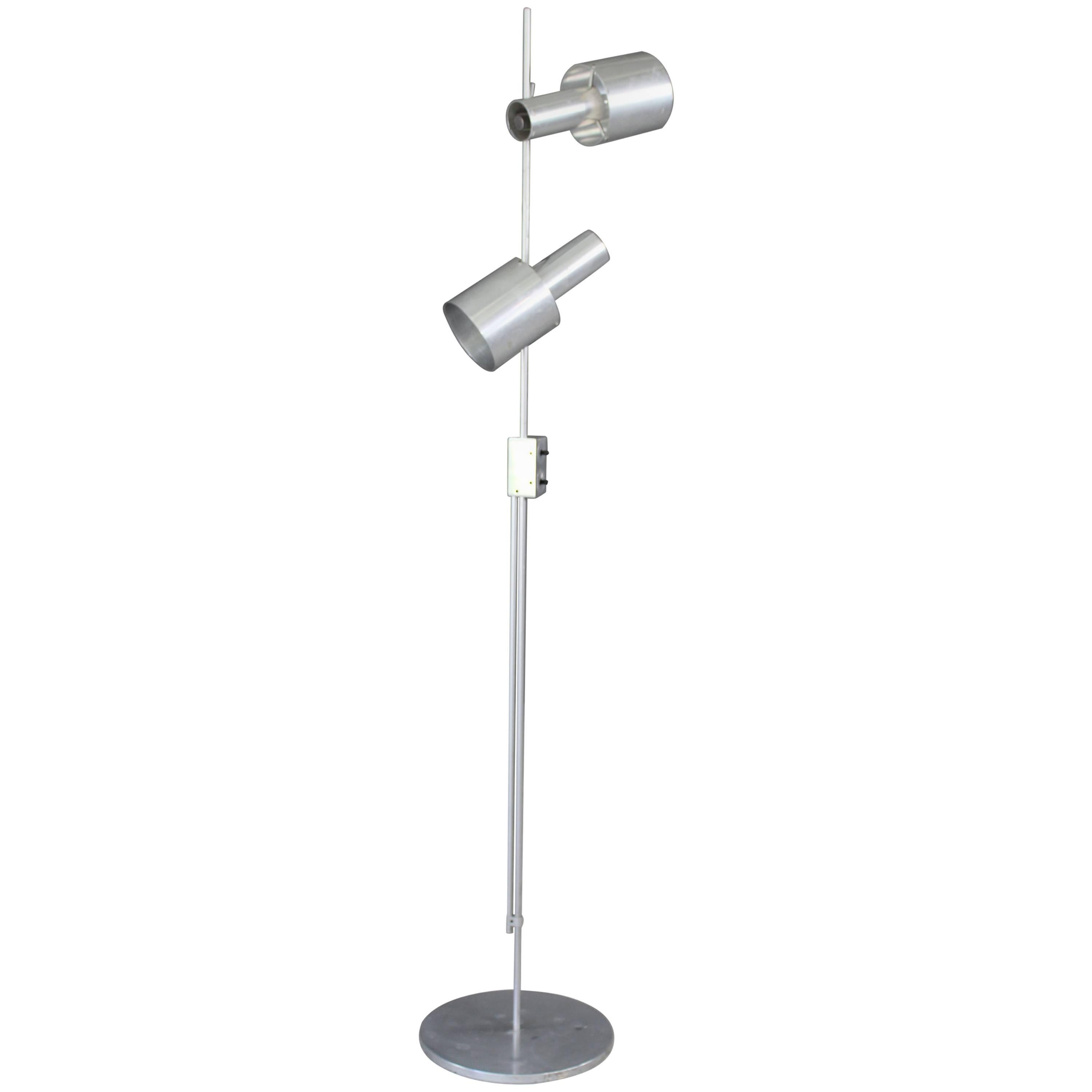 Aluminium Floor Lamp by Peter Nelson for Architectural Lighting