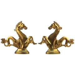 Pair of Vintage Venetian Gondola Horses