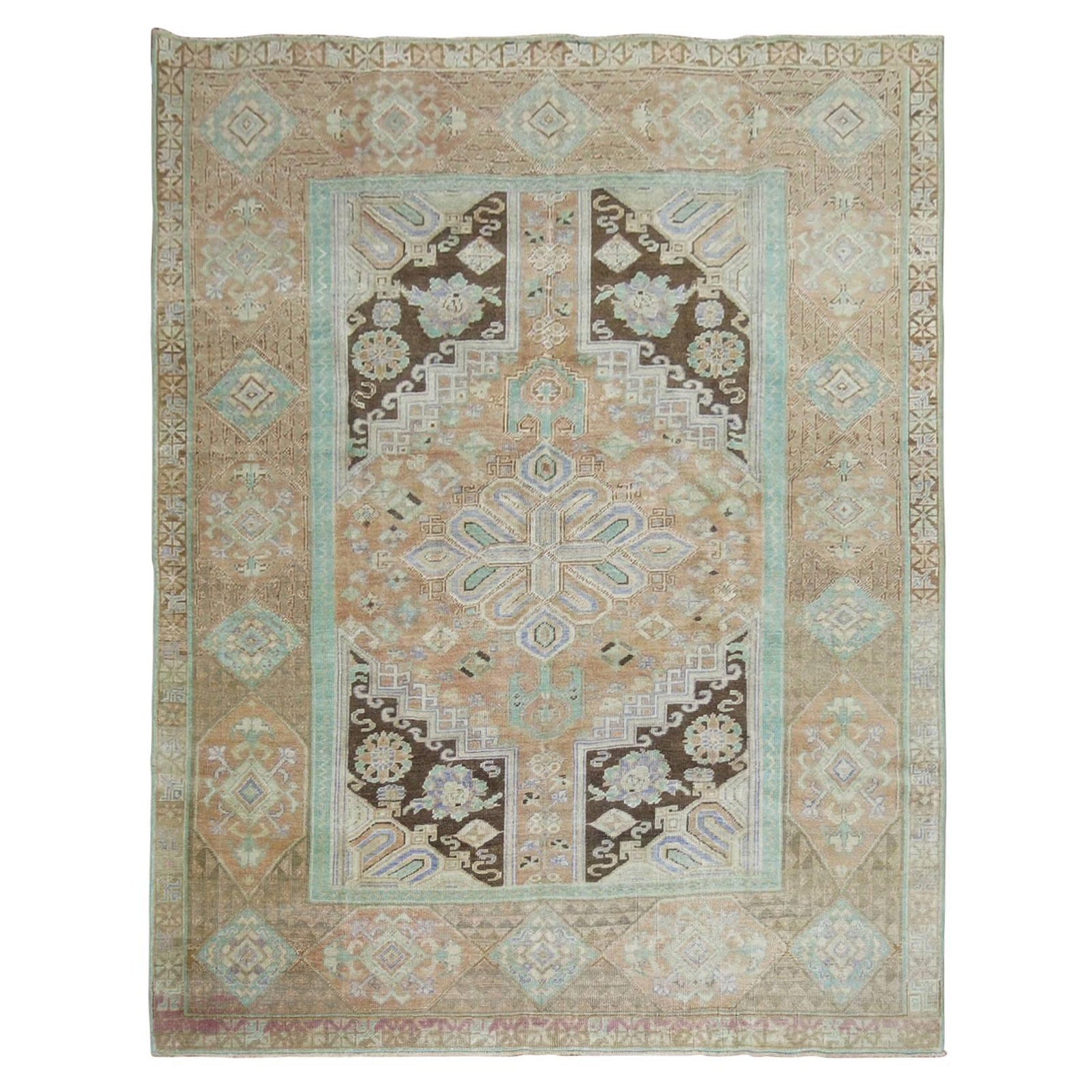 Zabihi Collection Vintage Turkish Anatolian Rug For Sale