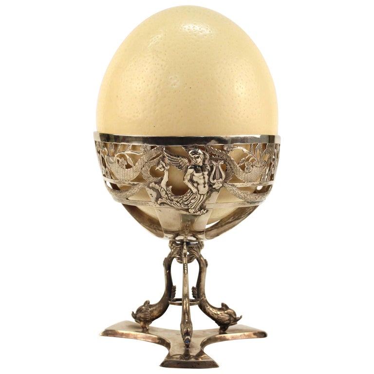 ostrich egg stand