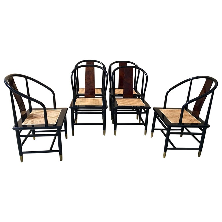 Set of Six Henredon Dining Chairs at 1stdibs