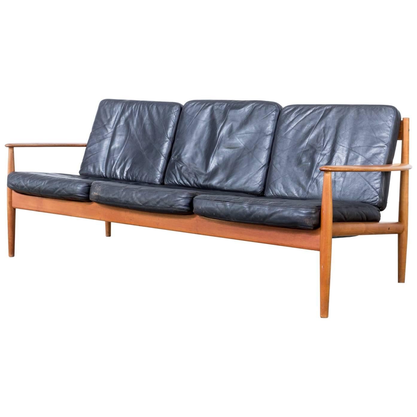 Grete Jalk Three-Seat Sofa for France & Son For Sale