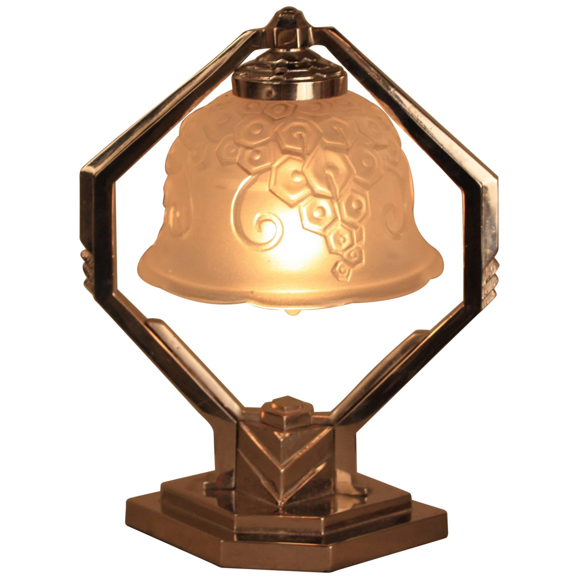 French Art Deco Table Lamp at 1stDibs