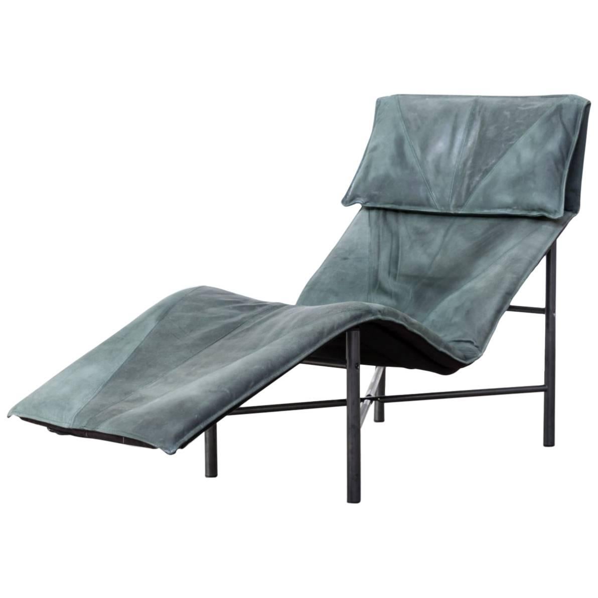 1980s Tord Björklund ‘Skye’ Chaise Longue Chair Leather For Sale