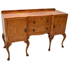 Antique Walnut and Burr Maple Sideboard by Epstein