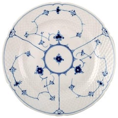 Bing & Grondahl Blue Fluted Large Round Platter