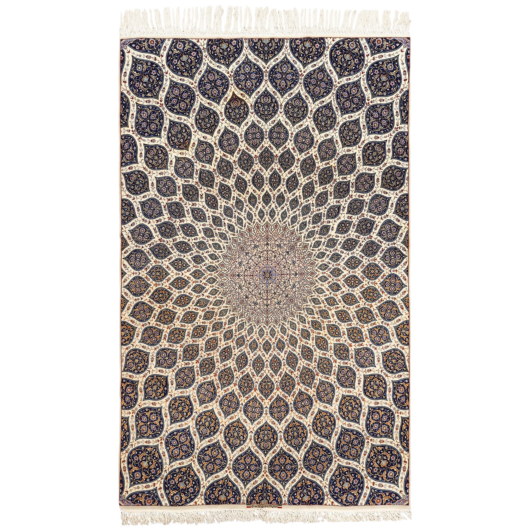 MidCentury Vintage Persian Rug 5ft. 6in. x 18ft. 4in. at 1stDibs