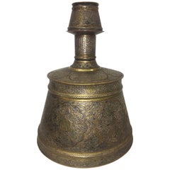 20th Century Mamluk Revival Candlestick