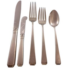 Craftsman by Towle Sterling Silver Flatware Set for Eight Service 47 Pieces