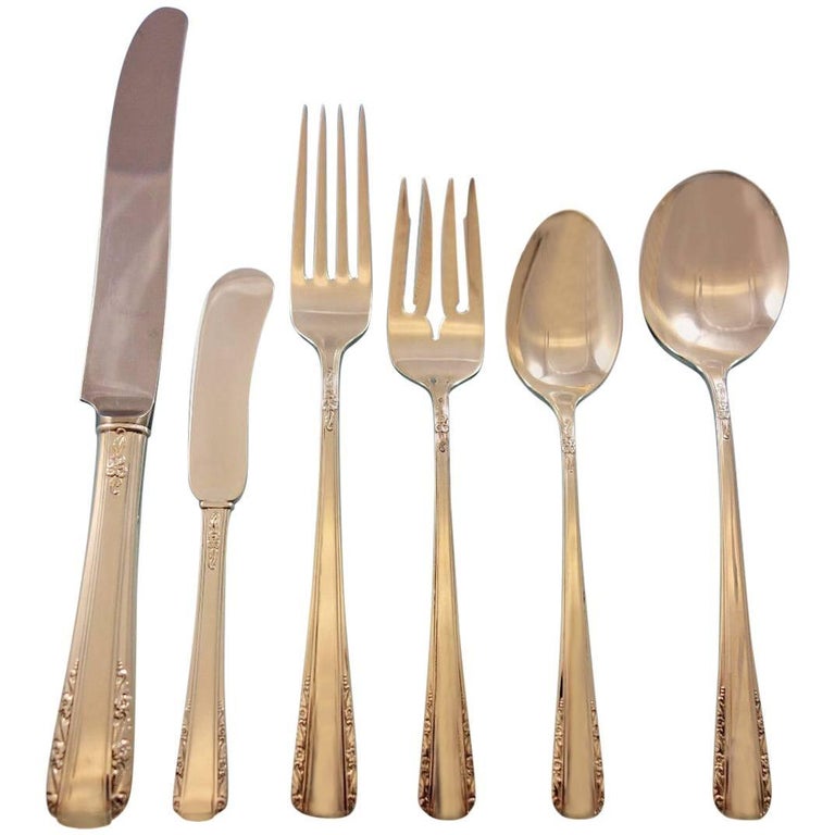 Courtship by International Sterling Silver Flatware Set for 8 Service