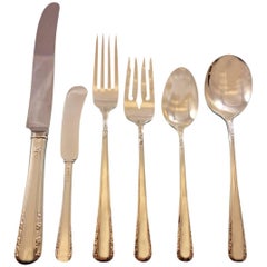 Courtship by International Sterling Silver Flatware Set Service 50 Pieces