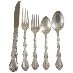 Country Manor by Towle Sterling Silver Flatware Service Set 60 Pieces