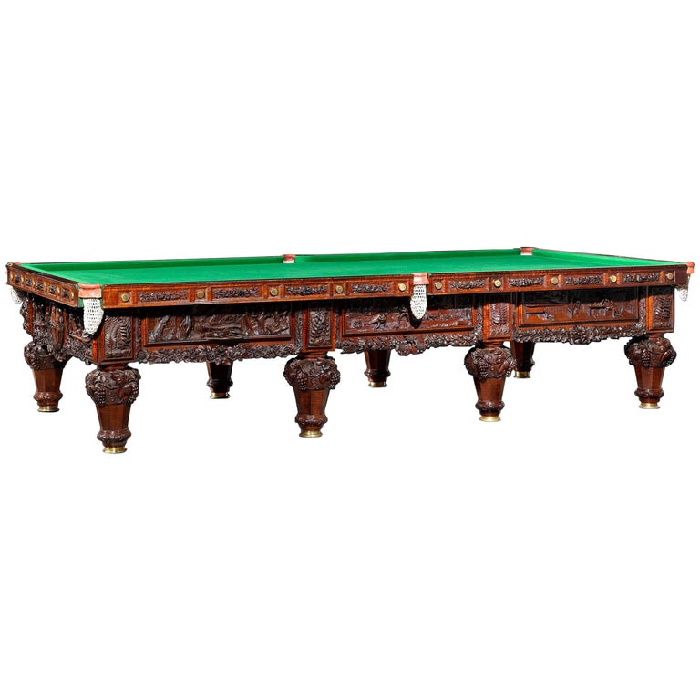 History of Australia Billiard Table at 1stDibs