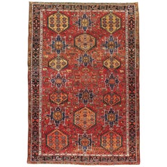 Vintage Persian Karajeh Rug