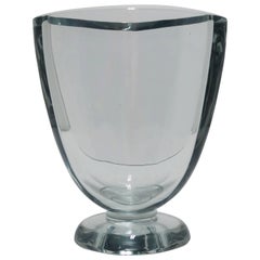 Vase en verre Strombergshyttan, de style scandinave moderne suédois