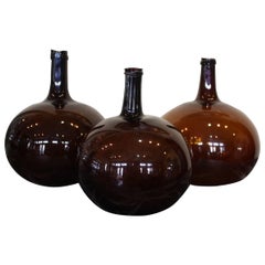 Collection of 19th Century Wine Demijohns