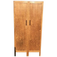 Heals and Sons, A Light Oak Double Wardrobe