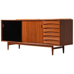 Arne Vodder Sibast Credenza with Reversible Doors, circa 1950s