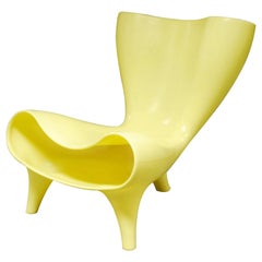 Mark Newson, Orgone Yellow Polyethylene Lounge Chair, Designed 1993