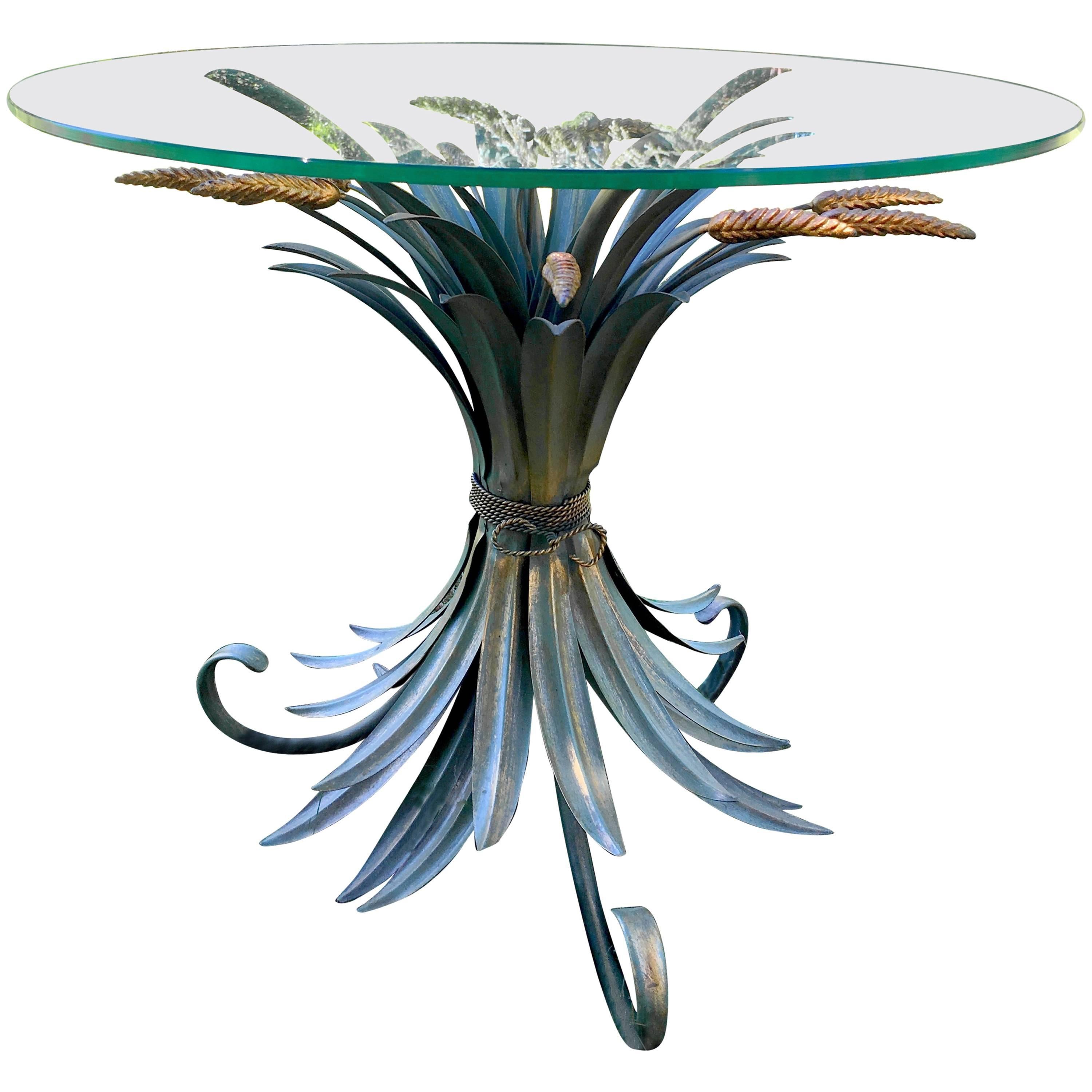 1970s, Pedestal Table in the Style of Coco Chanel