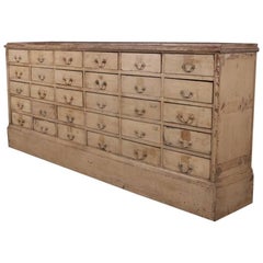 19th Century French Bank of 30 Drawers