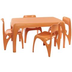 Rare Preben and Fabricius Table and Chairs 8