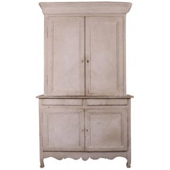 Antique 19th Century French Linen Cupboard