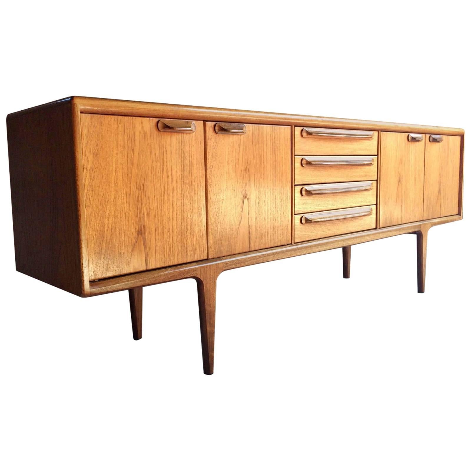 Mid-Century John Herbert for Younger Blonde Teak Sideboard Credenza, 1970s