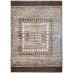 Antique Fantastic 19th Century Gabbeh Rug