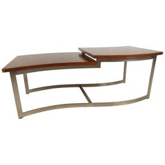 Amazing Mid-Century Modern Two-Level Coffee Table by Lane Furniture