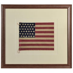 Antique 42 Star Flag circa 1890 Made of Paper