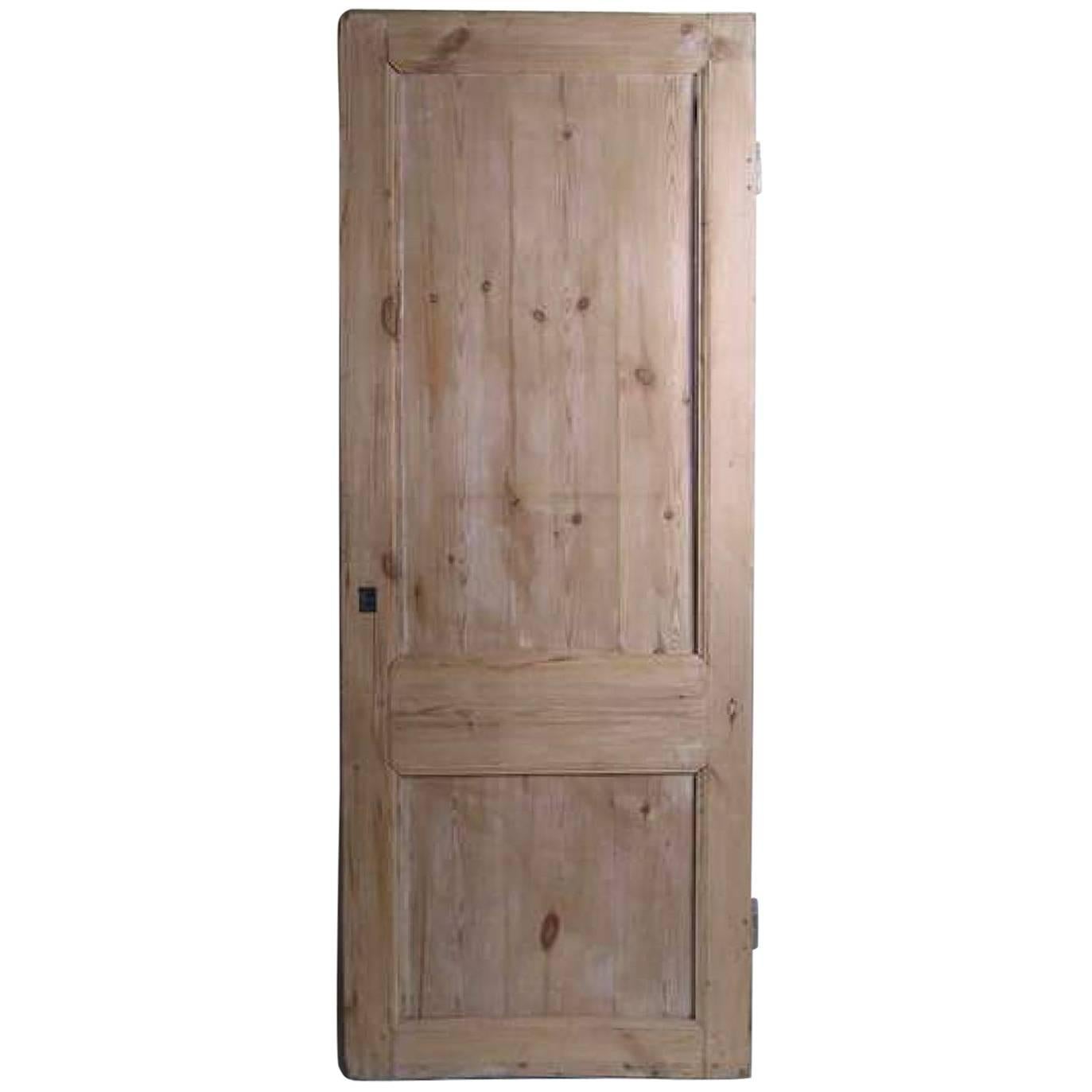 Late 18th Century Pine Door