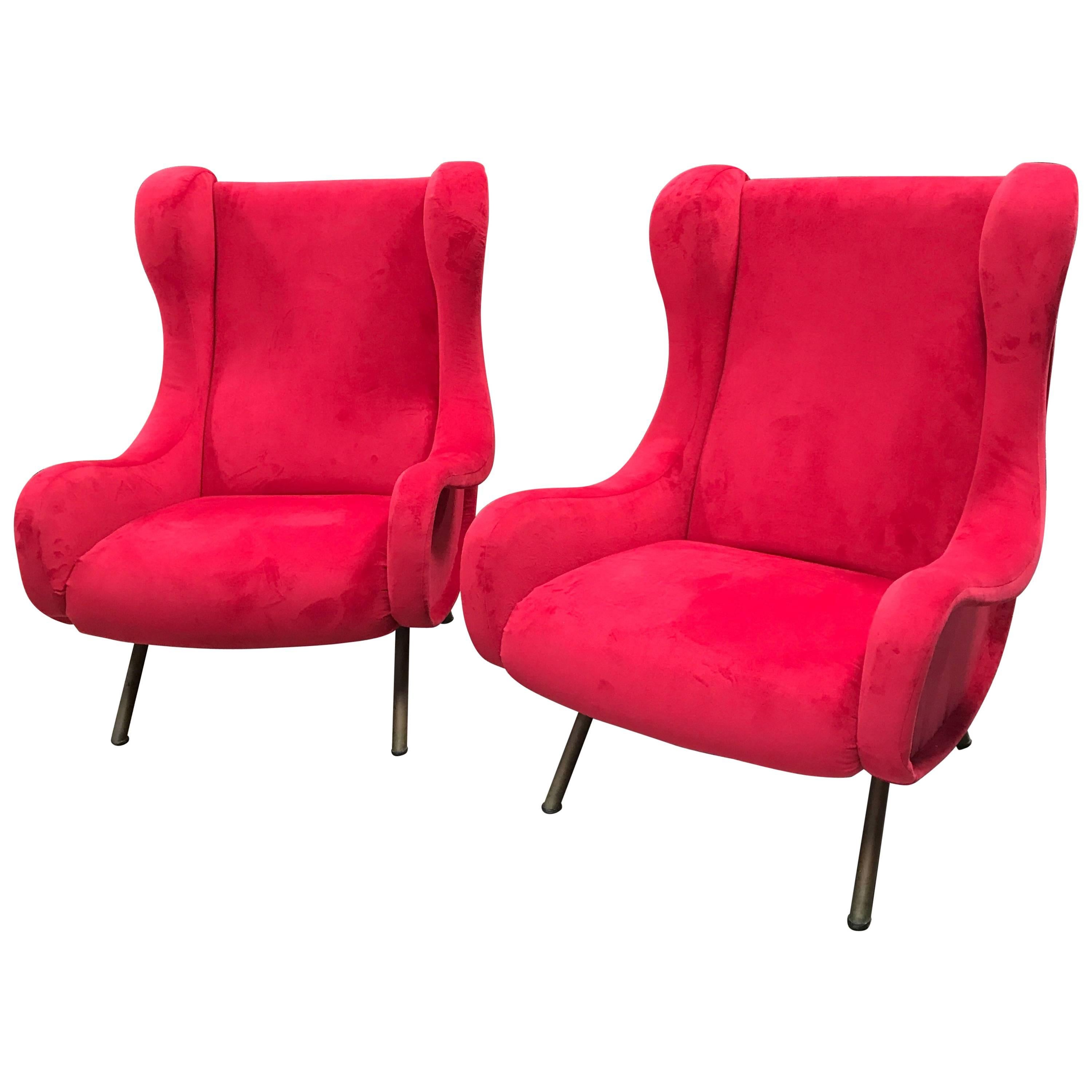 Marco Zanuso Senior Armchairs 1950-1960 for Arflex